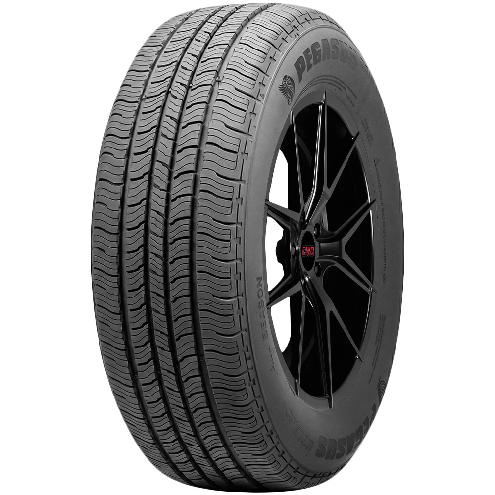 (QTY 4) 265/65R18 Pegasus HTX AS 114H SL Black Wall Tires