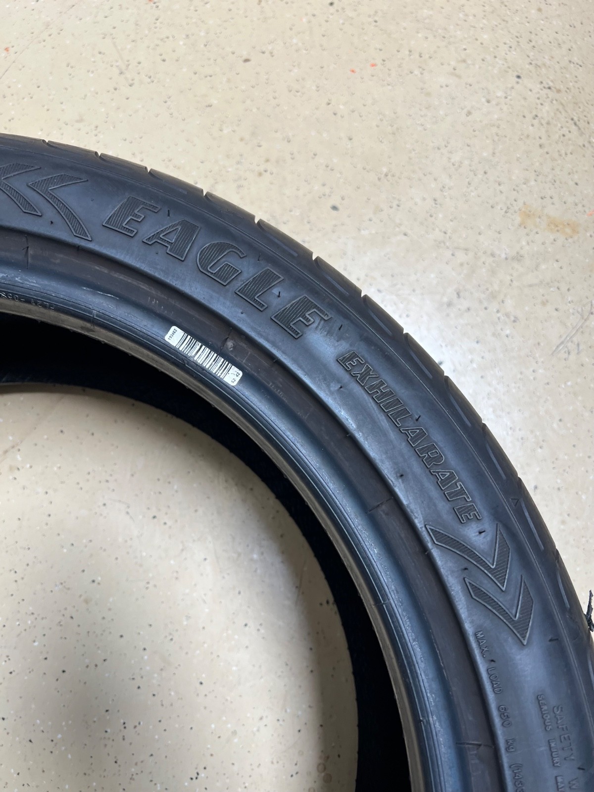 1 – TAKEOFF 215/45ZR18 (93Y) M+S Goodyear Eagle Exhilarate – 7125