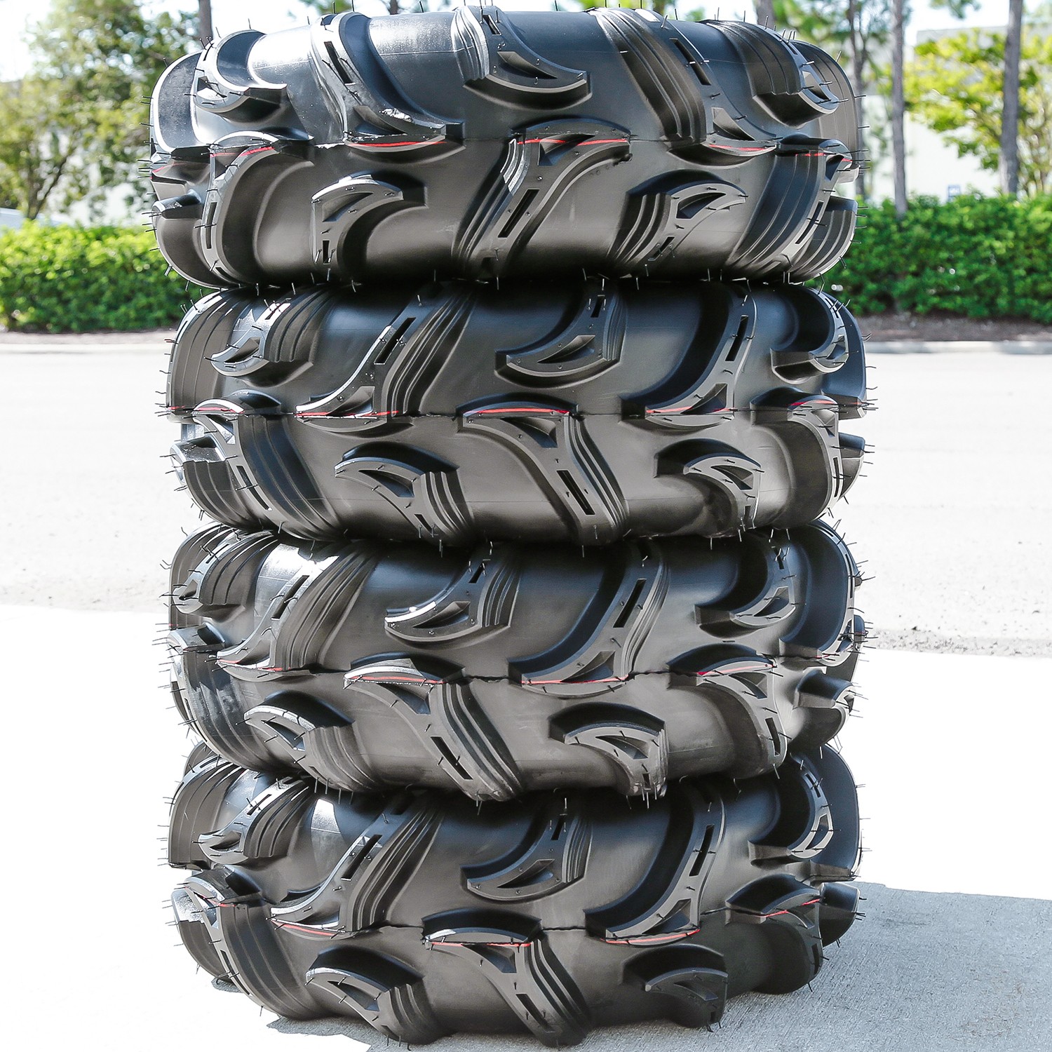 4 Forerunner Vulcan 28×9.00-12 28×9-12 28x9x12 52F 6 Ply M/T Mud ATV UTV Tires