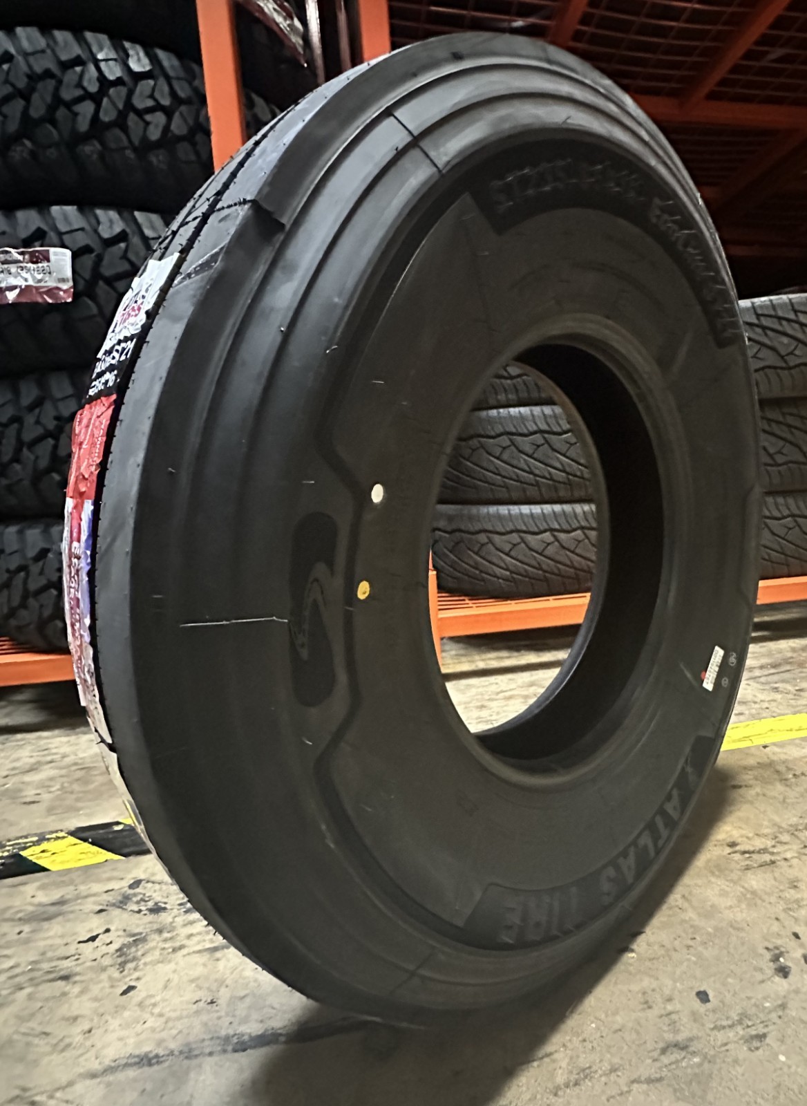2 NEW 235/80R16 Atlas EcoLine ST21 All Steel Trailer Tires 16 Ply 130/126M LRH