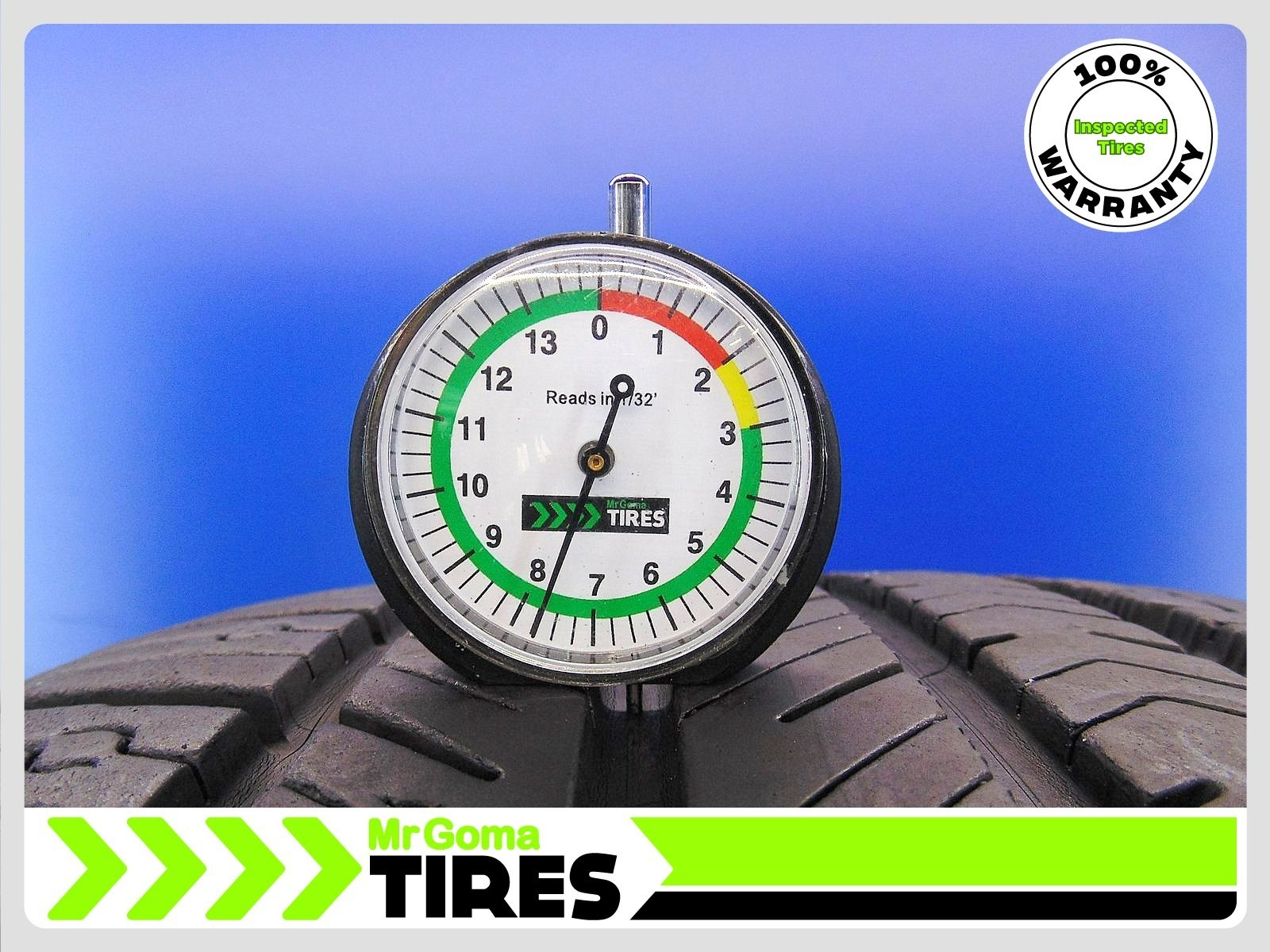 1 MICHELIN PILOT SPORT 4 ALL SEASON XL 235/40ZR20 USED TIRE 7.8/32 TREAD 96Y