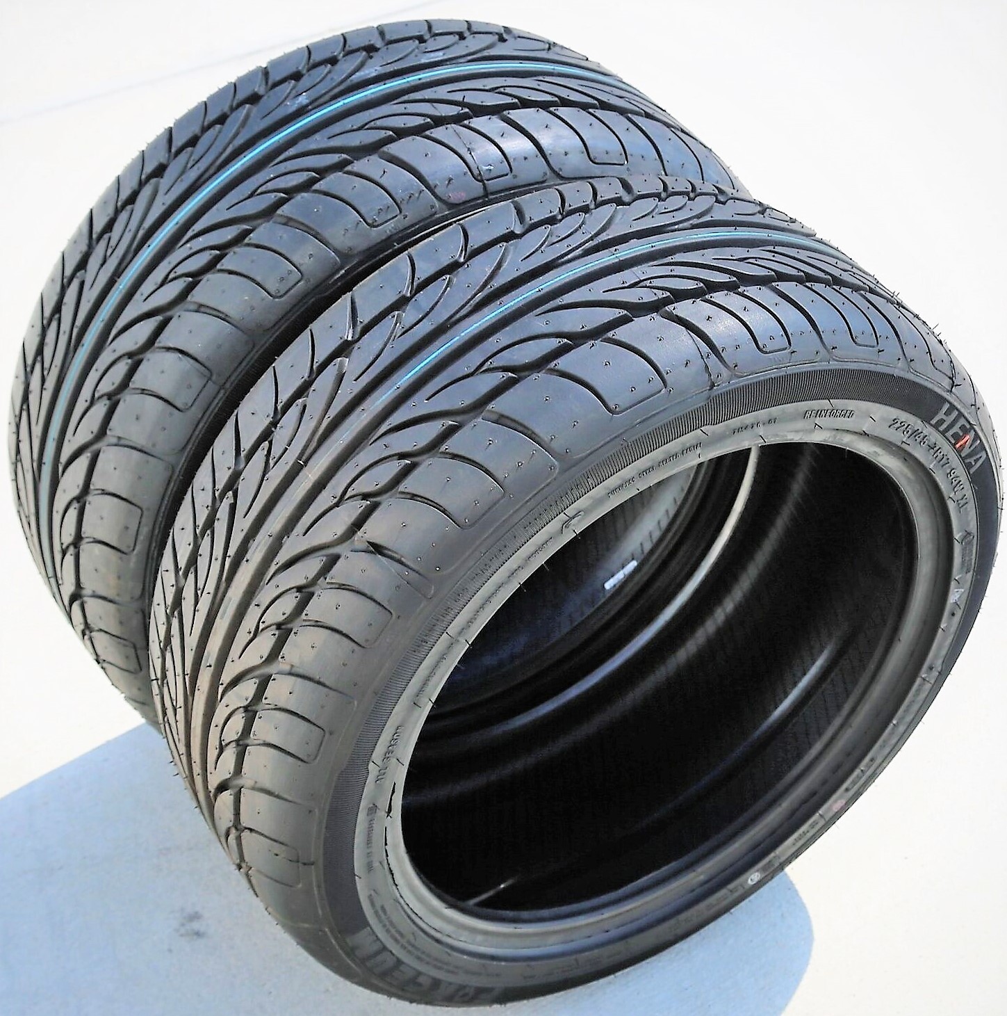 2 Tires 225/45R17 ZR Forceum Hena Steel Belted AS A/S High Performance 94W XL