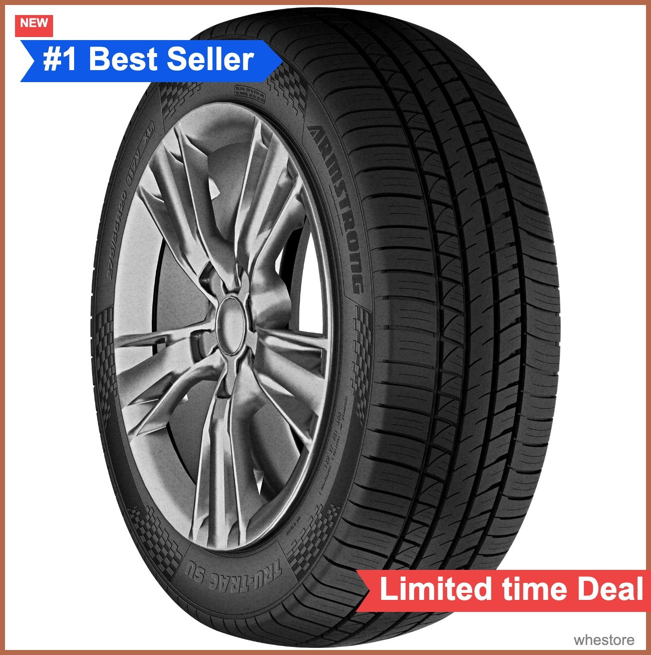 275/60R20 All Season SUV Crossover Tire 115H Load Range SL 65000 Mileage