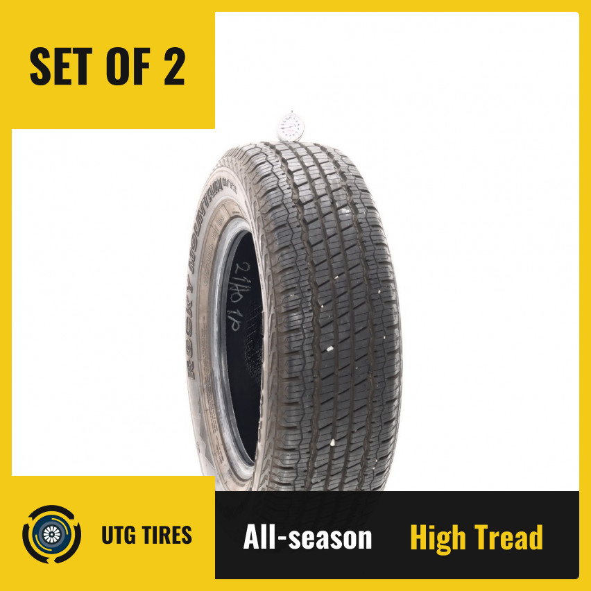 Set of (2) Used 215/70R16 Rocky Mountain H/T2 100T – 10/32