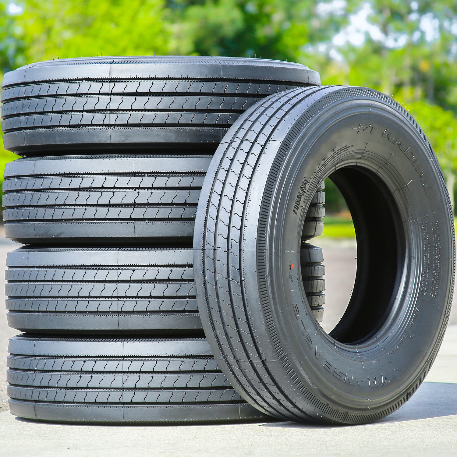 2 Tires 205/90R15 Transeagle ST Radial Semi-Steel Trailer Load E 10 Ply