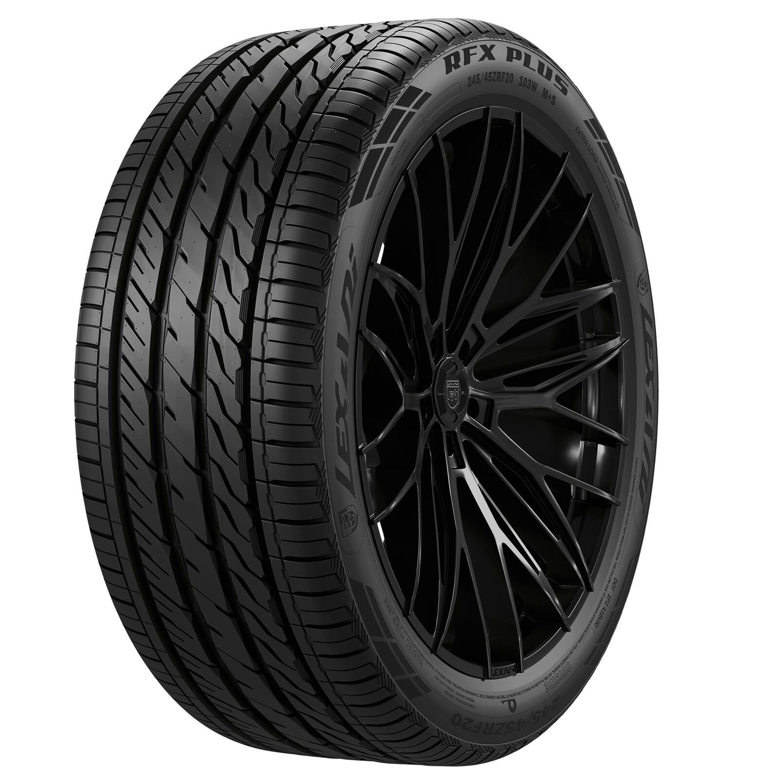 Lexani Rfx PLUS 255/35ZRF18 25535F18 255 35 F18 Run Flat Tire