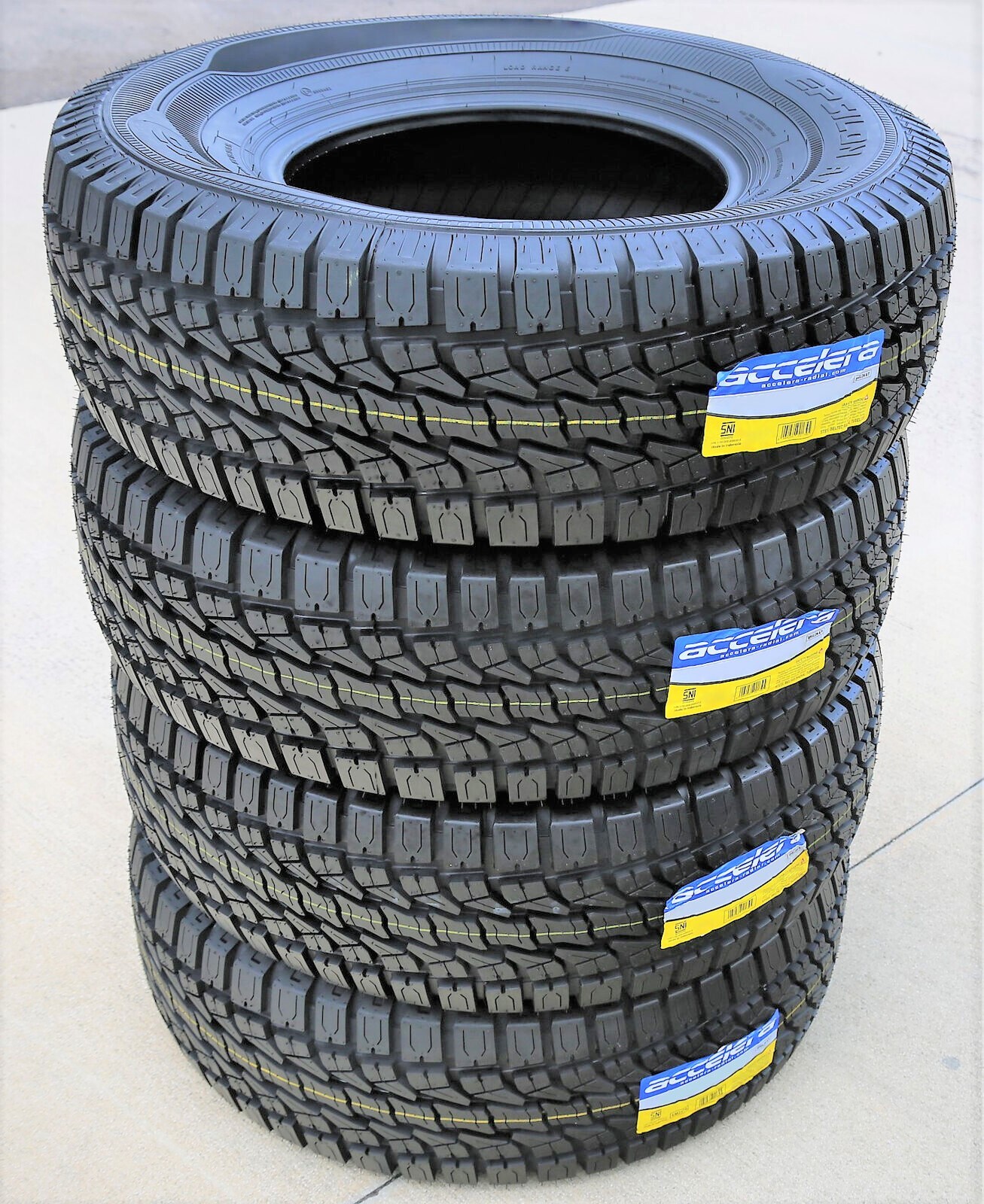 4 Tires 265/70R17 Accelera Epsilon AT AT A/T All Terrain 115S