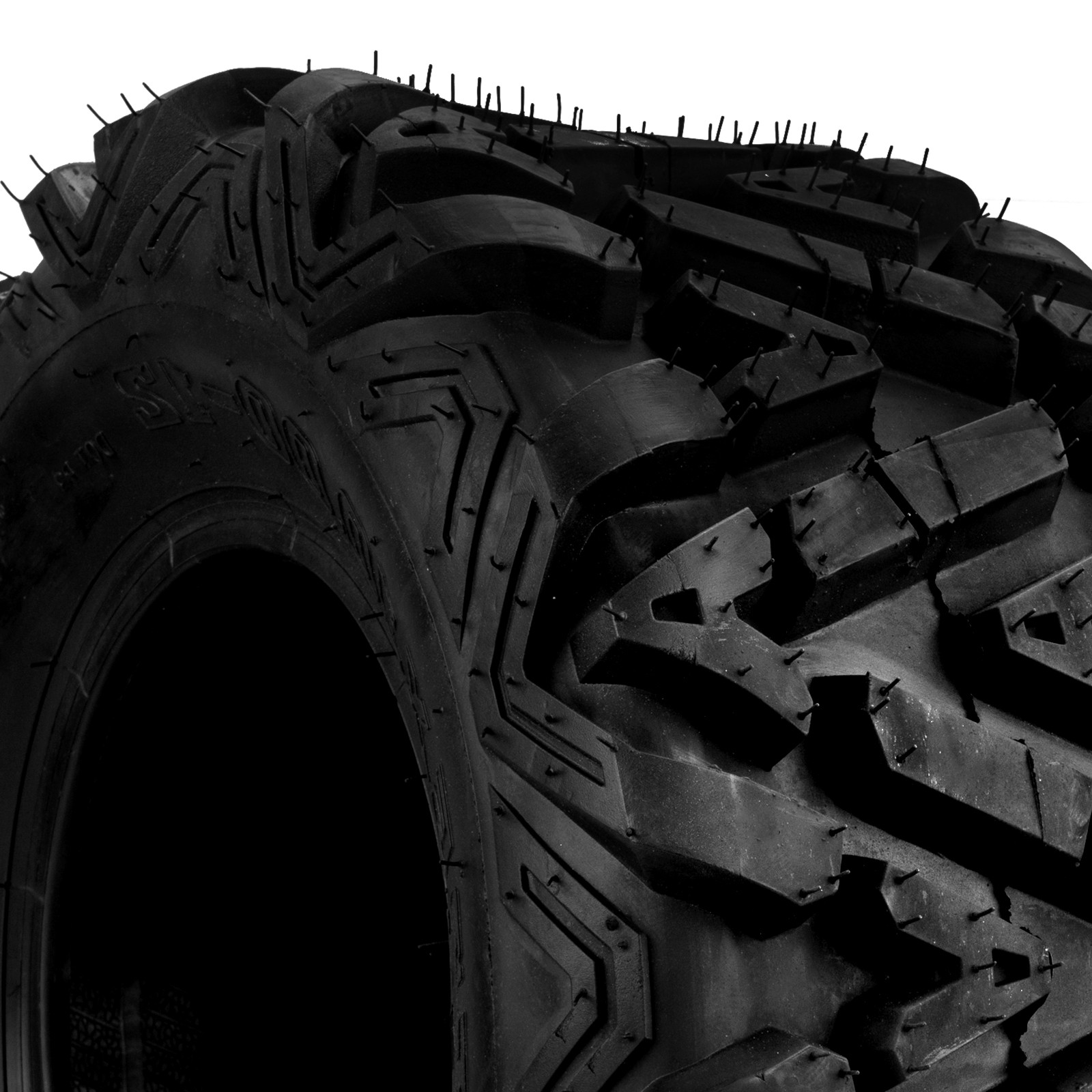 2PCS ATV TIRES 25×10-12 UTV All Terrain Tires 25 10 12 25x10x12 6 Ply