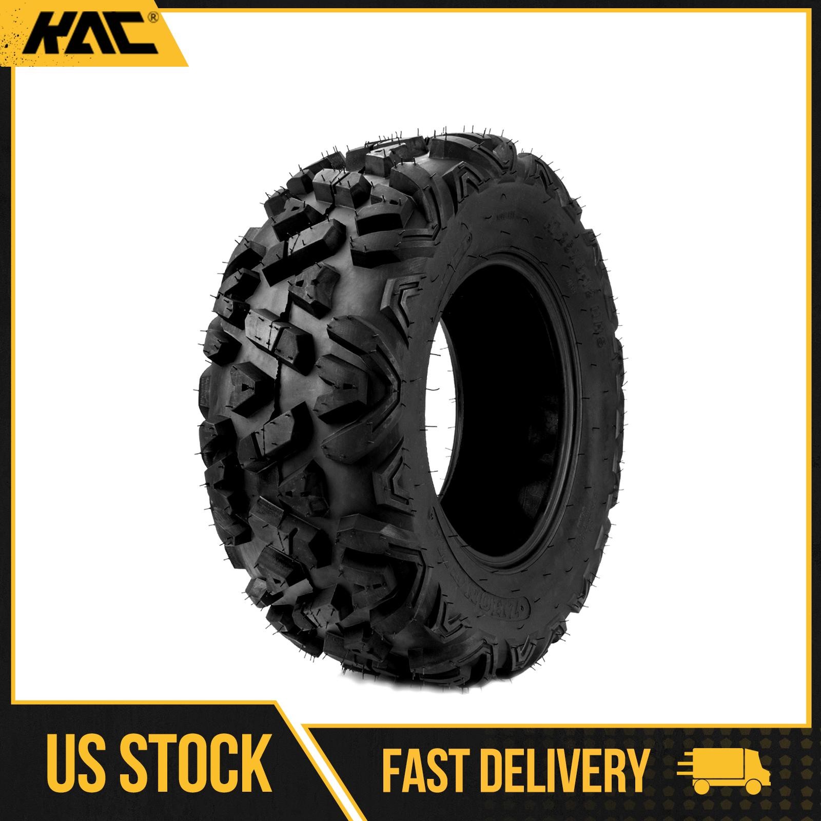 1pc 25×8-12 ATV Tire 6ply All Terrain