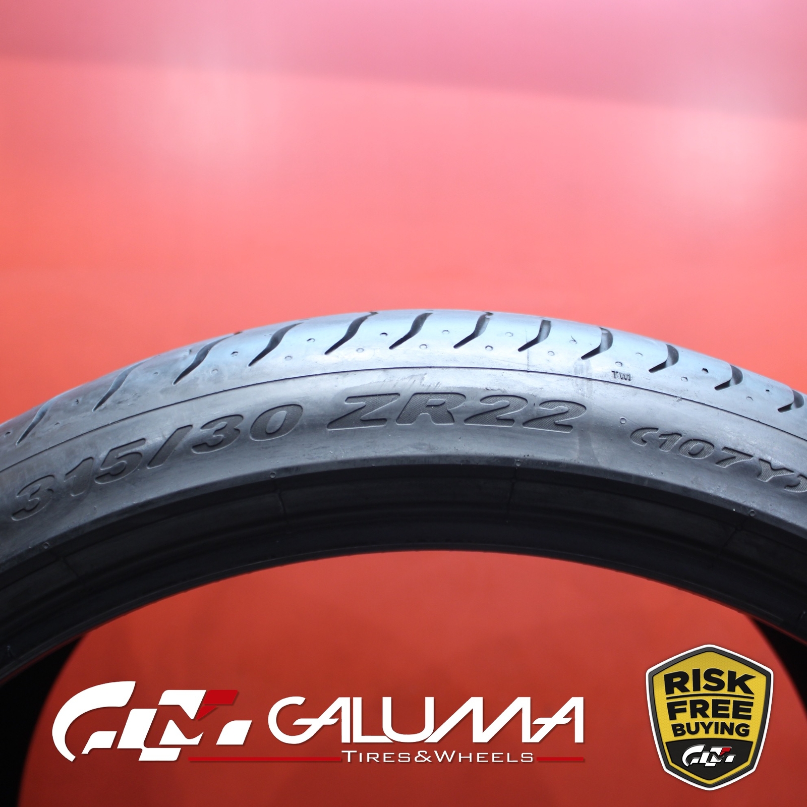 Set of 2 Tires Pirelli P Zero (N0) 315/30ZR22 315/30/22 3153022 107Y #75718