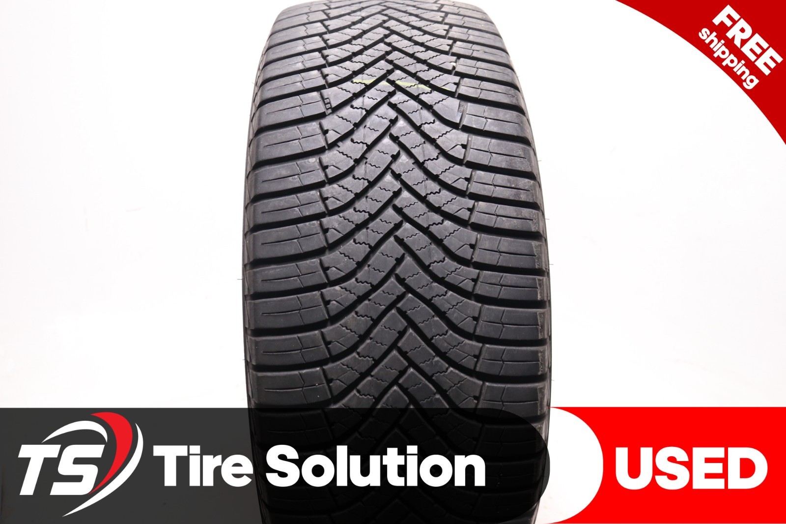 Set of 2 Used 255/55R20 Goodyear Assurance WeatherReady 2 – 110V – 7.5-8.5/32