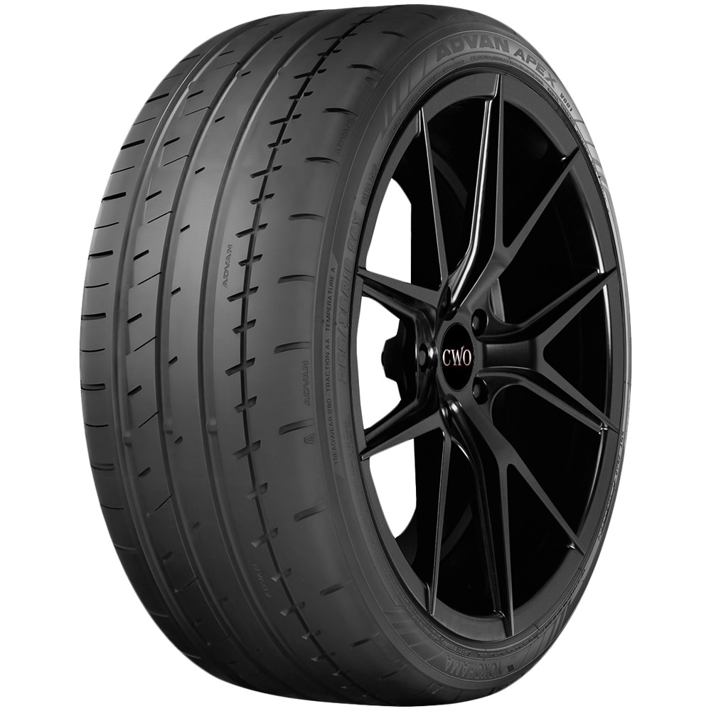 295/30R20 Yokohama ADVAN Apex V601 101Y XL Black Wall Tire