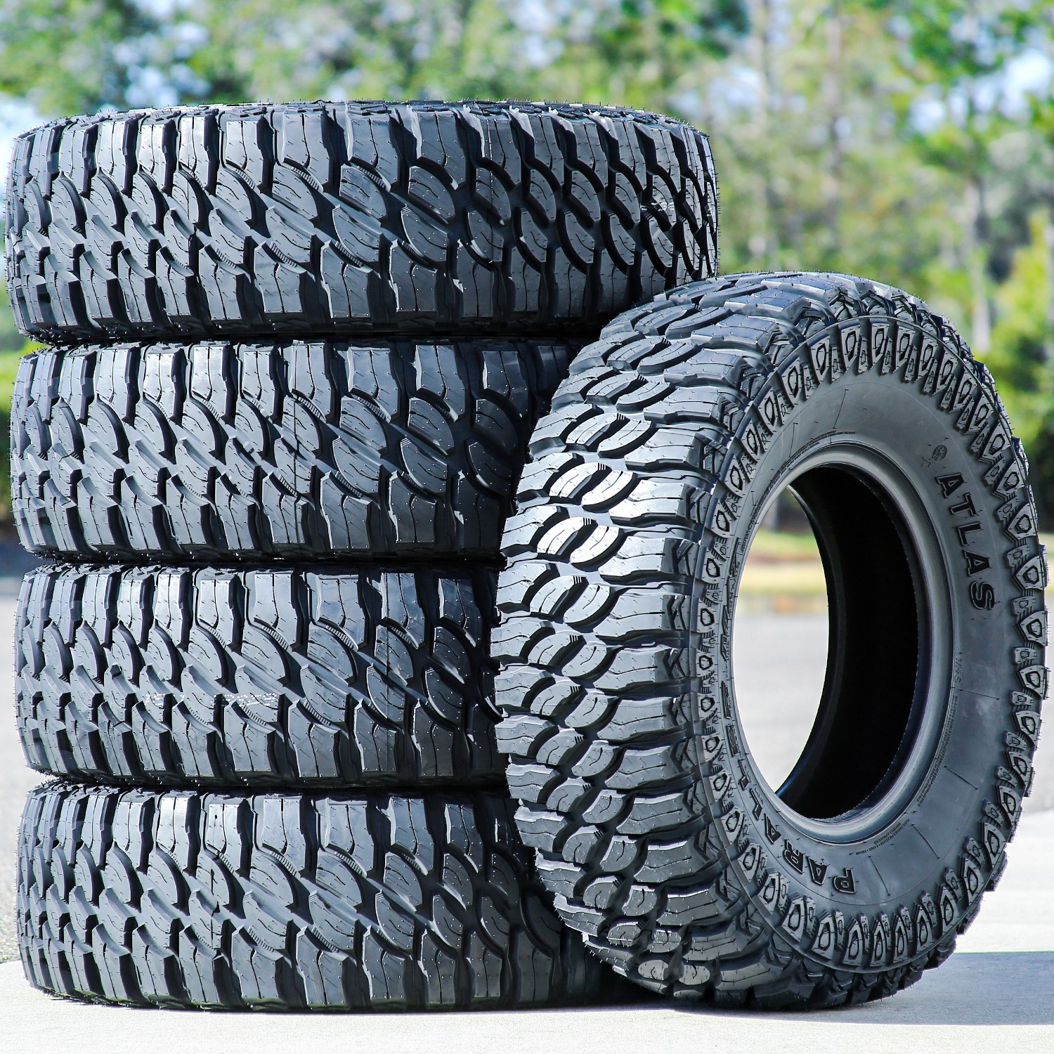 Tire Atlas Paraller M/T LT 275/70R18 Load E 10 Ply MT Mud
