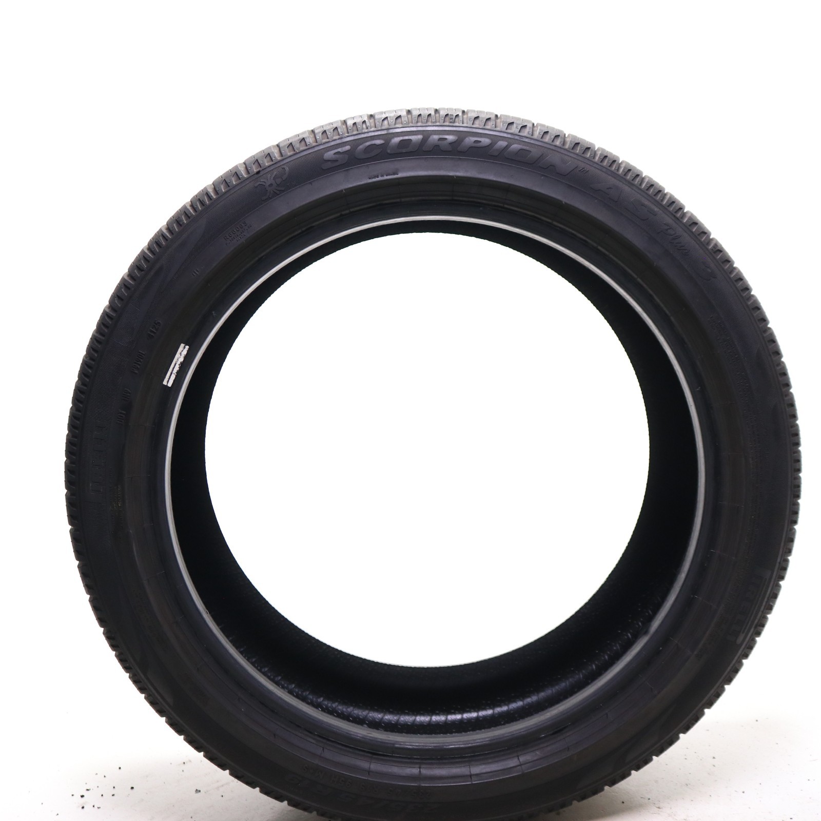 Set of 4 Used 235/45R19 Pirelli Scorpion AS Plus 3 – 95H – 10-10.5/32 No Repairs