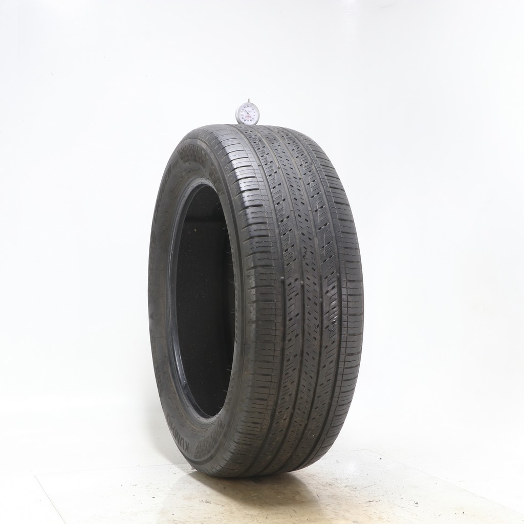 Set of (4) Used 235/55R19 Kumho Crugen HP71 EV K-Silent 101H – 4.5-5/32