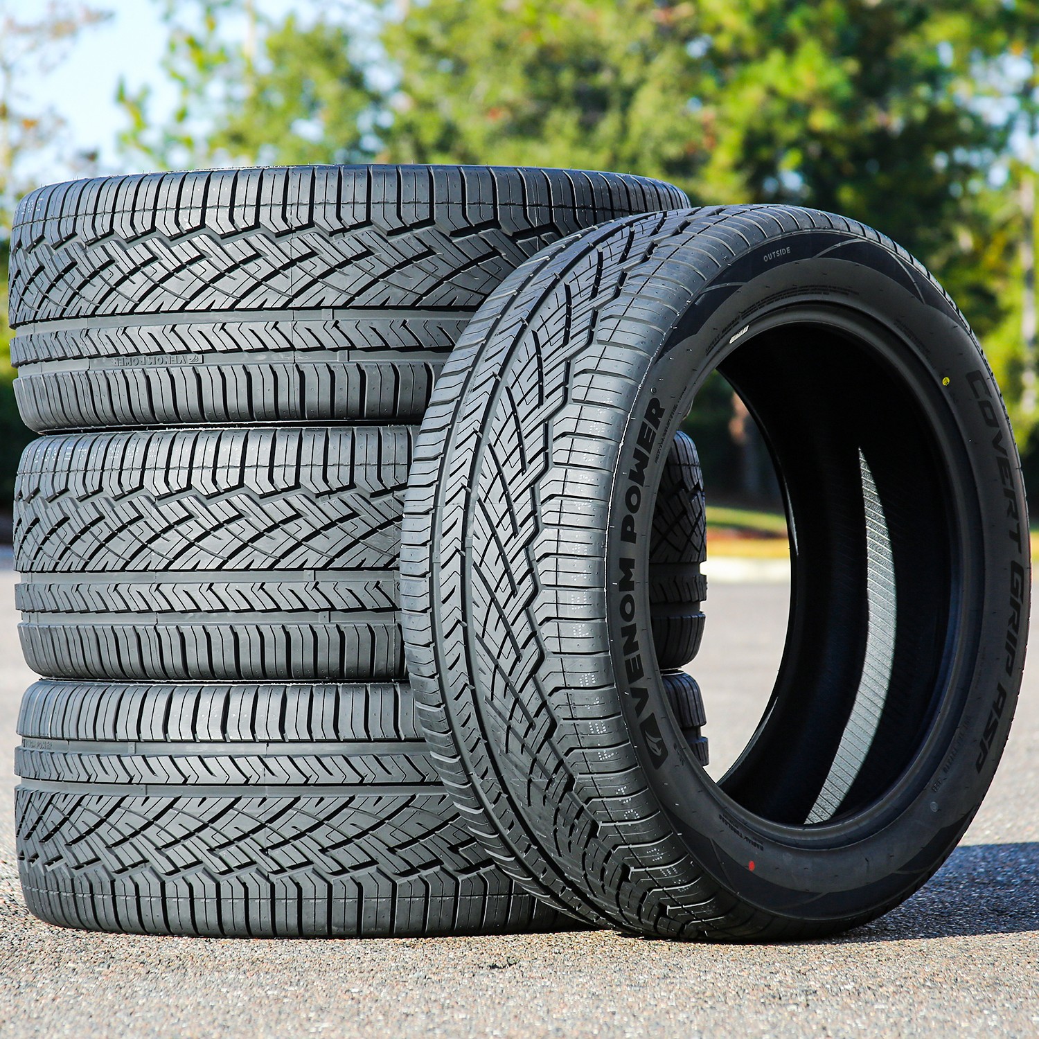 4 Tires Venom Power Covert Grip ASP 305/35R24 112V XL AS A/S Performance
