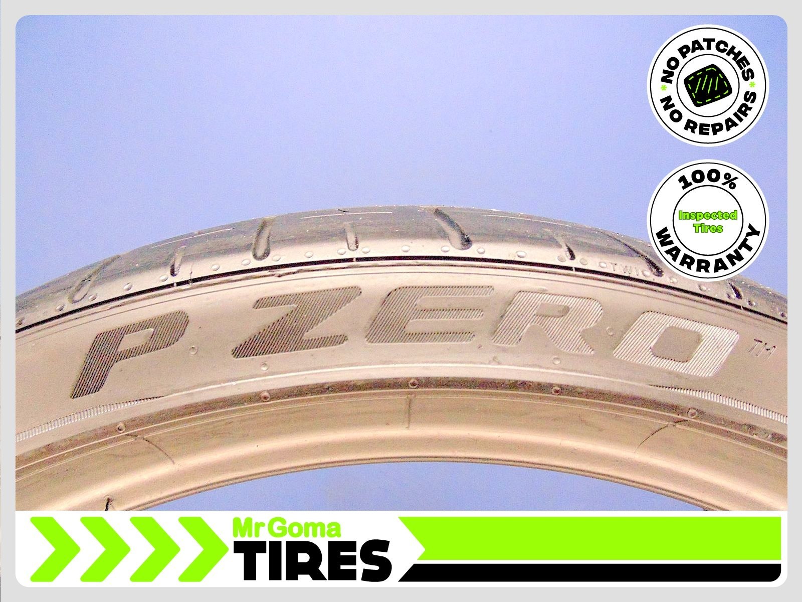 1 PIRELLI P ZERO TM PZ4 AO1 XL 235/35R19 USED TIRE 7.3/32 TREAD 91Y 2353519