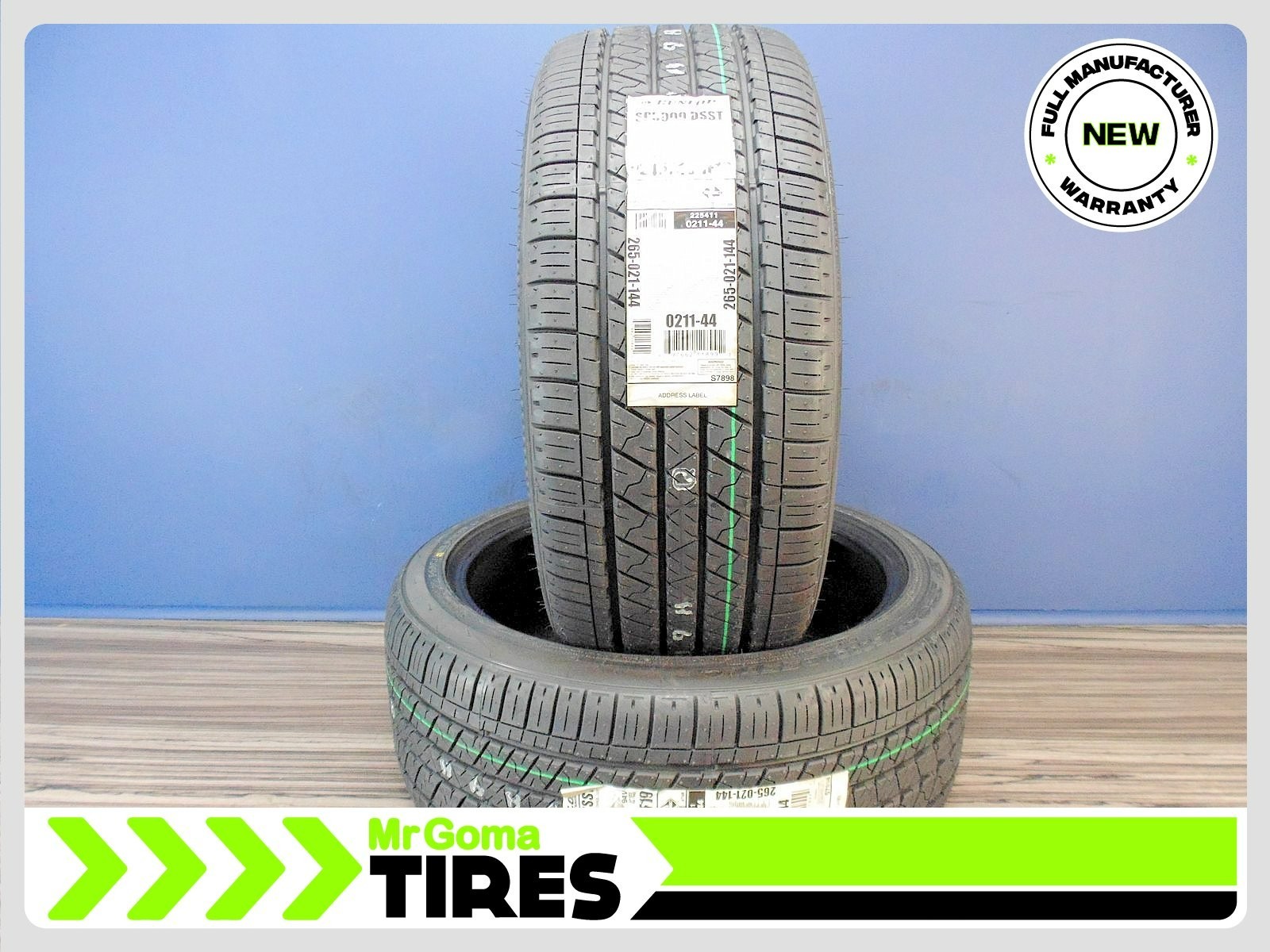 2x New Dunlop SP Sport 5000 DSST CTT RFT 245/40R19 Run Flat Tires