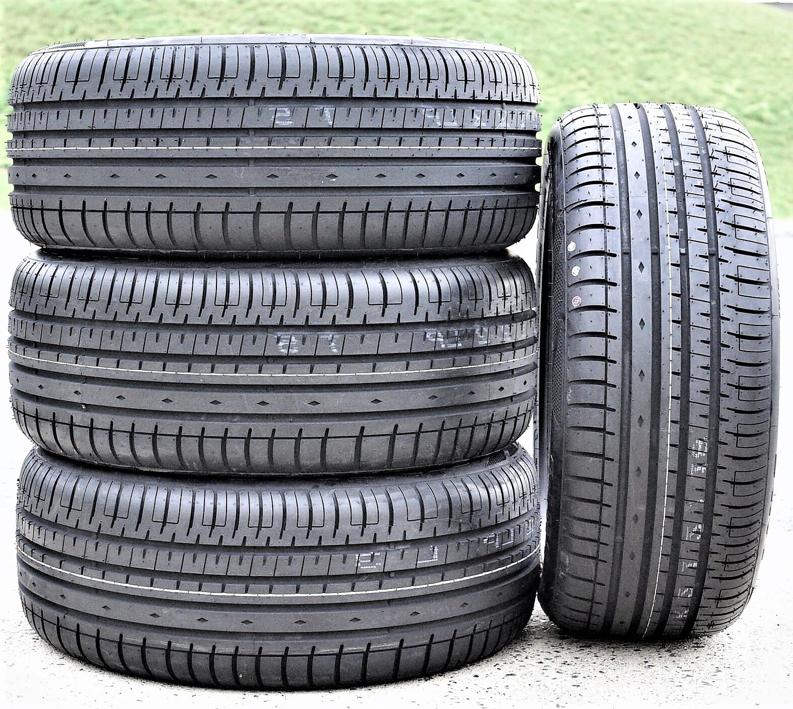 4 Tires 185/55R15 Accelera Phi-R AS A/S Performance 86V XL