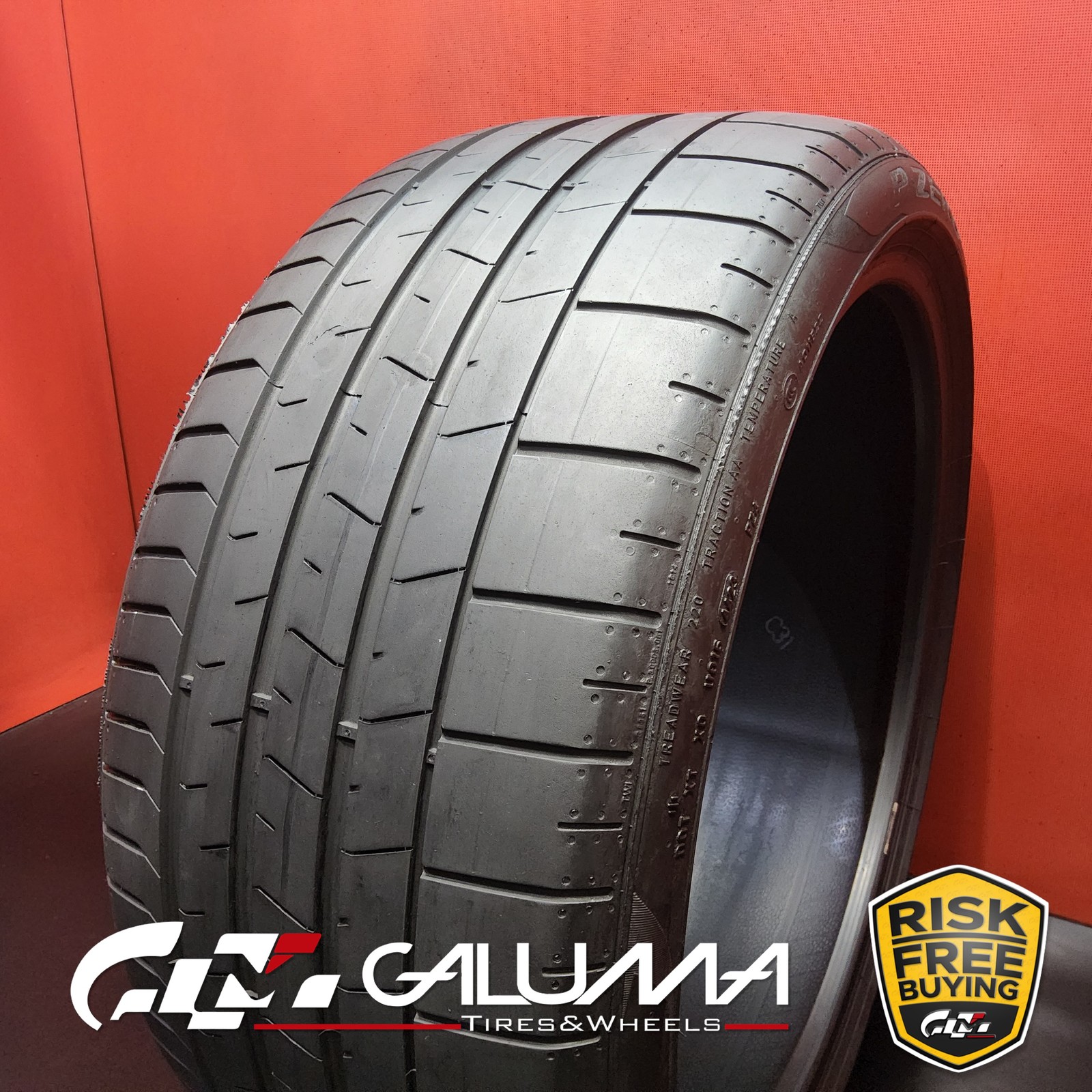 1 Tire Pirelli P-Zero (PZ4) N1 265/35ZR20 265/35/20 2653520 95Y #96270