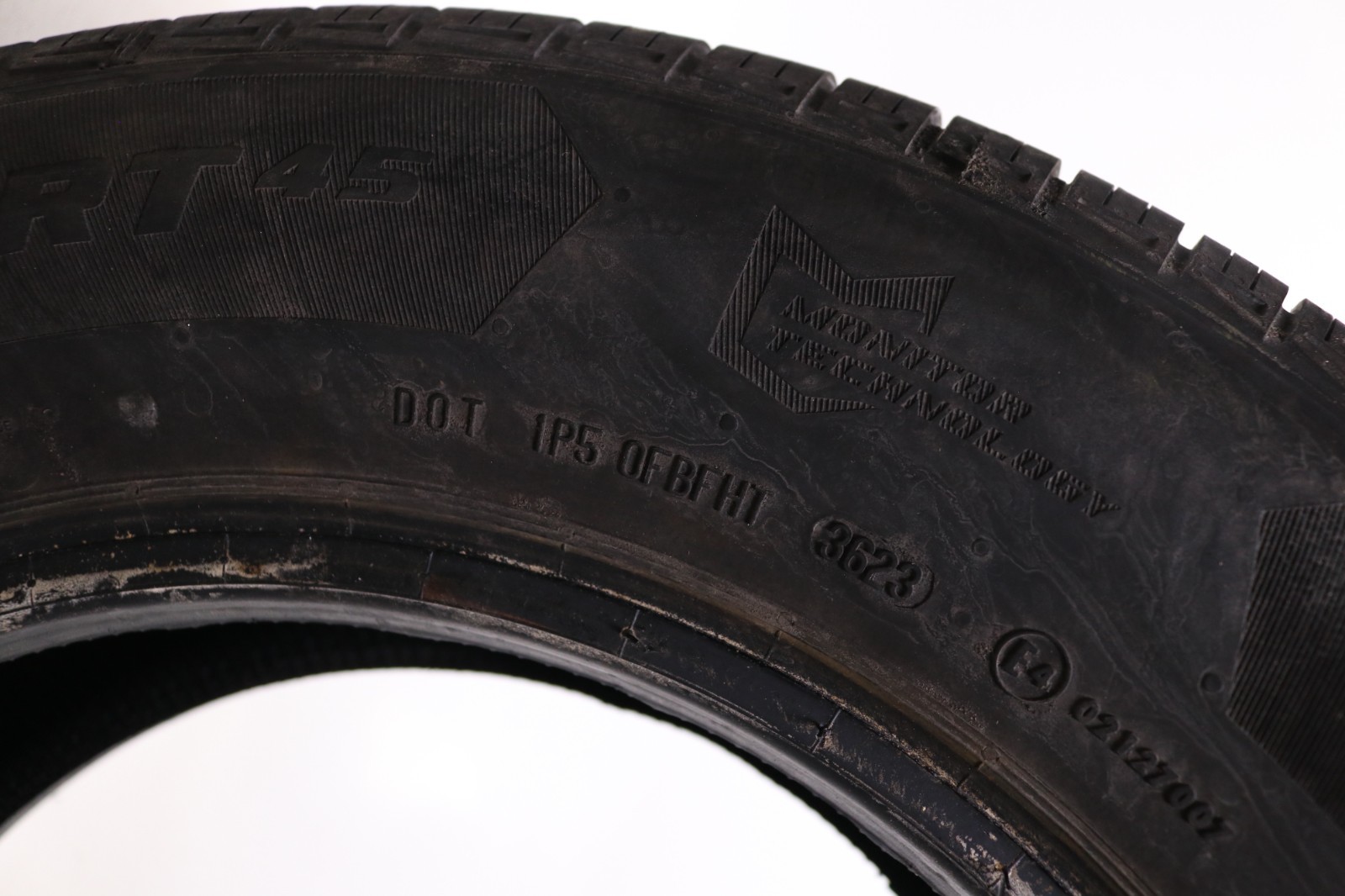 Set of 4 Used 205/70R16 General Altimax RT45 – 97T – 9-10/32