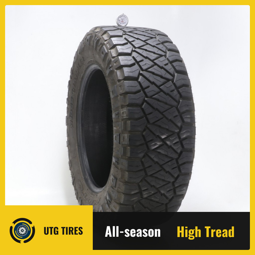 Used LT 35X12.5R20 Nitto Ridge Grappler 125Q – 10.5/32
