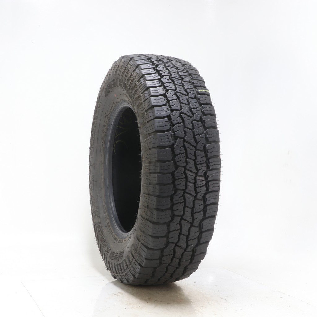 Set of (4) Used LT 245/75R17 Mazama Open Range A/T Plus 121/118S – 13-15/32