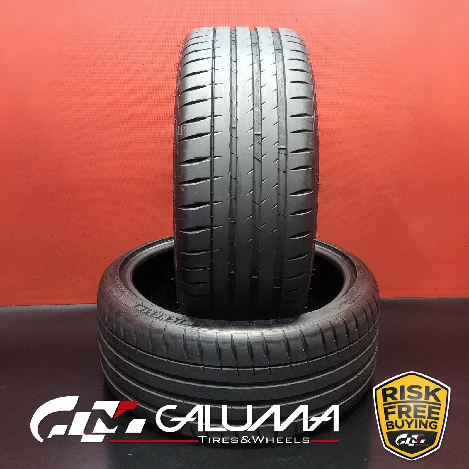 Set of 2 Tires Michelin Pilot Sport 4S XL 235/35ZR20 235/35/20 No Repairs #95868