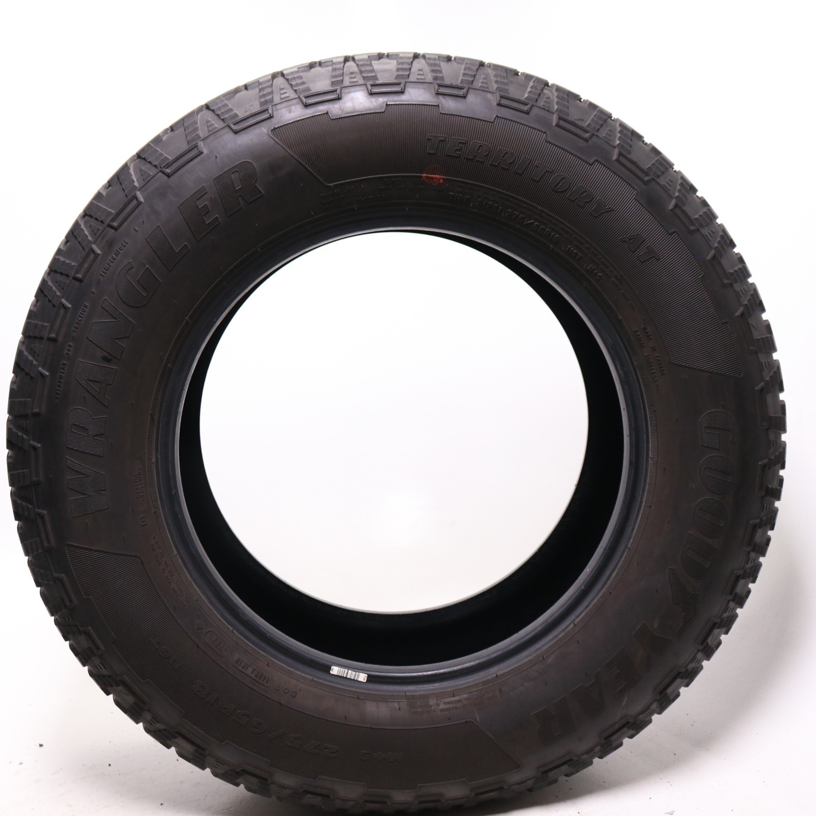 Used 275/65R18 Goodyear Wrangler Territory AT – 116T – 10.5/32