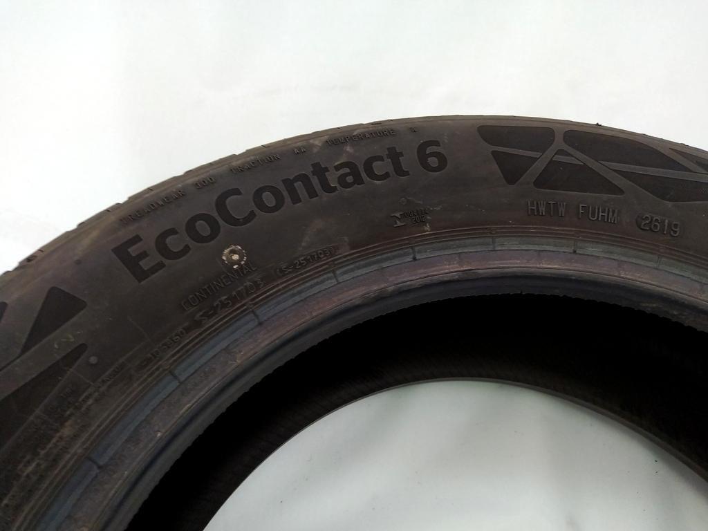 175/65 R15 84H CONTINENTAL ECOCONTACT 6 5.89MM 5.65MM 5.91MM 5.78MM A2619 TYRE