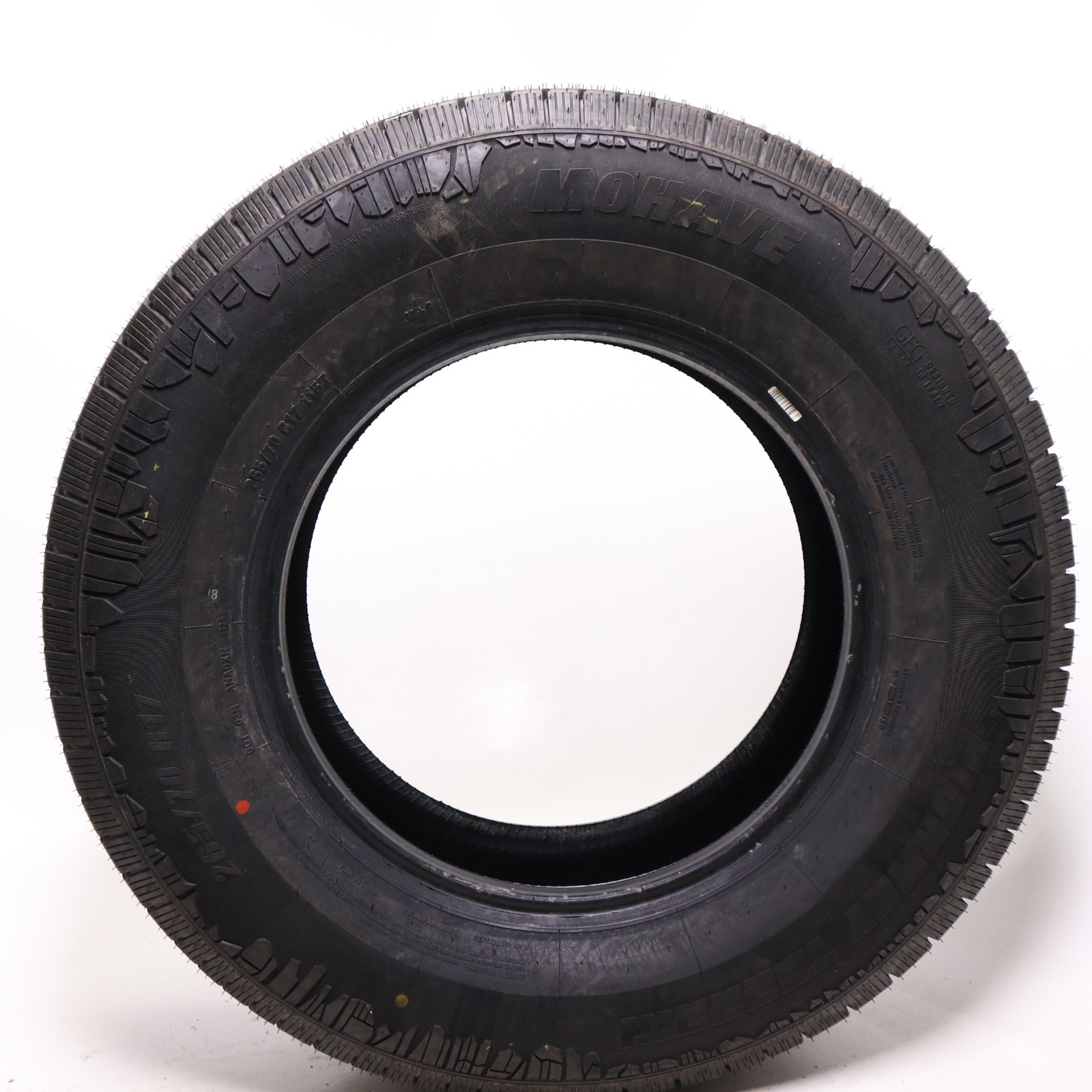 Set of 2 Take Off 265/70R17 Mohave Highway Terrain – 115T 9.5-10.5/32 No Repairs
