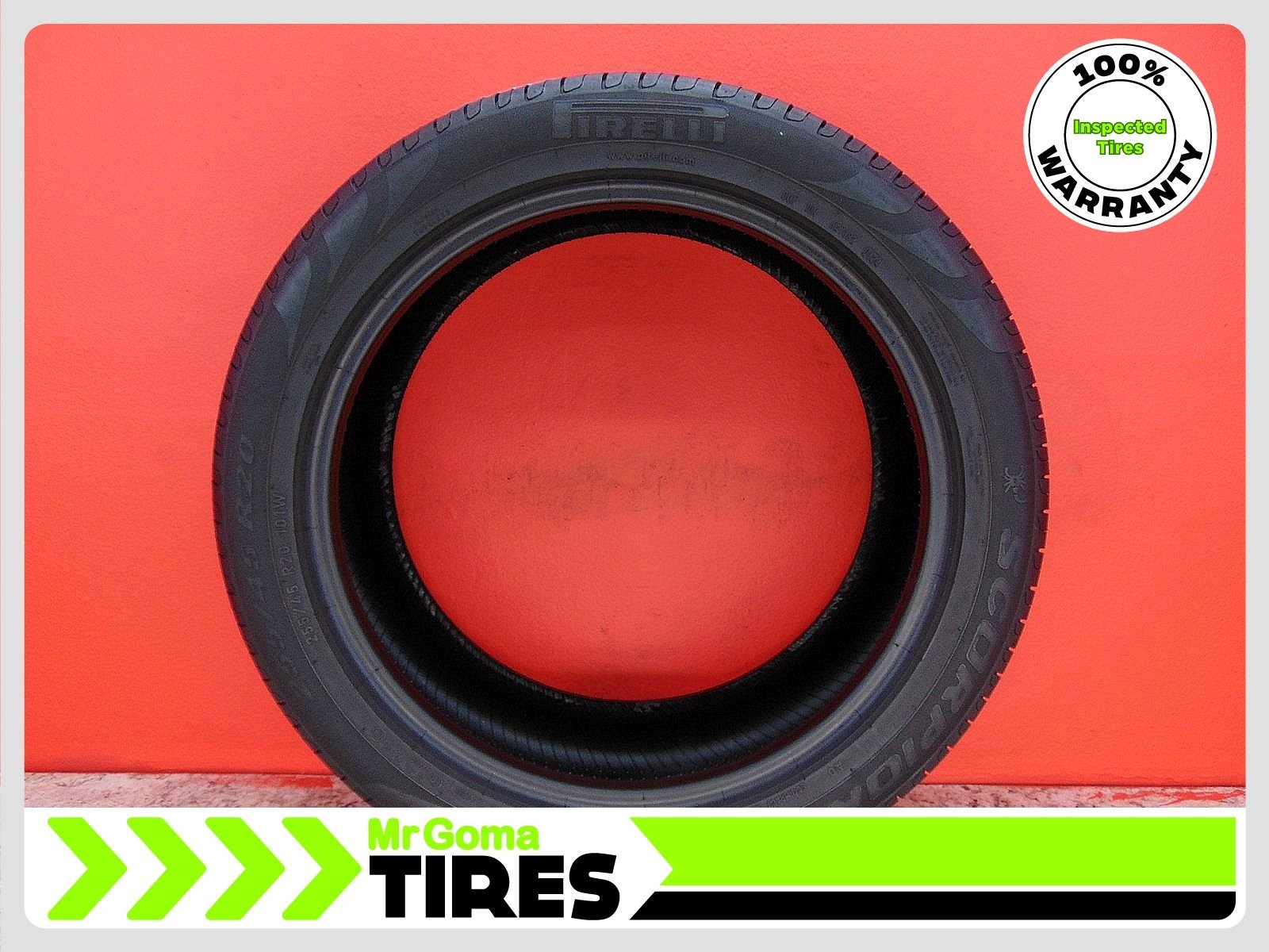 1 PIRELLI SCORPION VERDE ALL SEASON ECOIMPACT AO 255/45R20 101W 8.0/32 TREAD