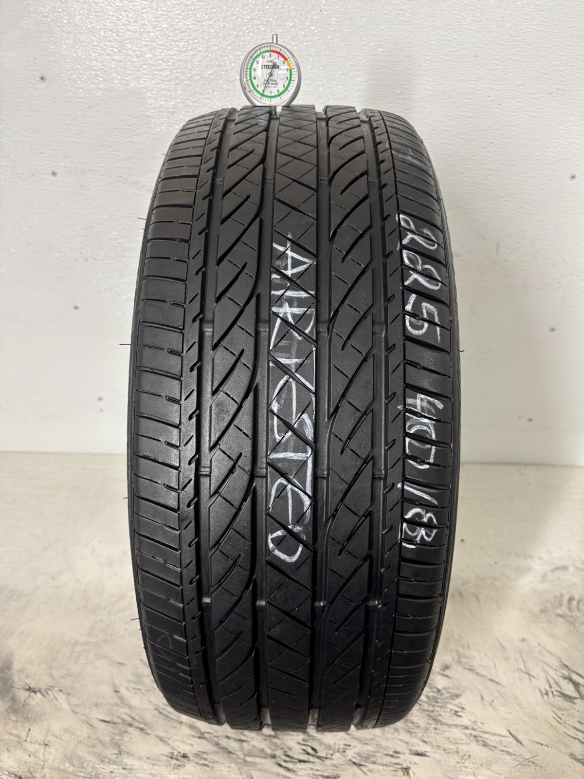 1 Tire 225 40 18 Bridgestone Potenza RE97AS (8.00/32 Tread) NO REPAIRS 92H