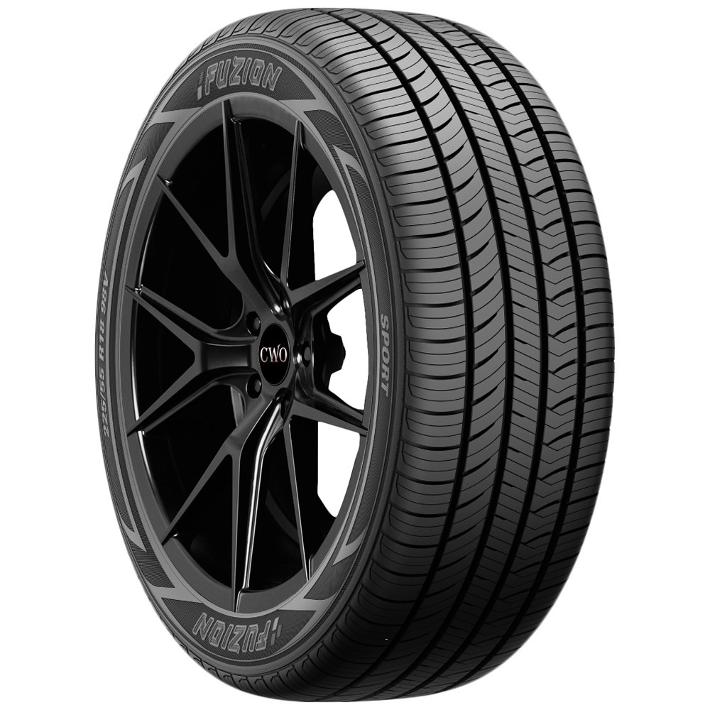 (QTY 2) 235/50R18 Fuzion Sport 97W SL Black Wall Tires