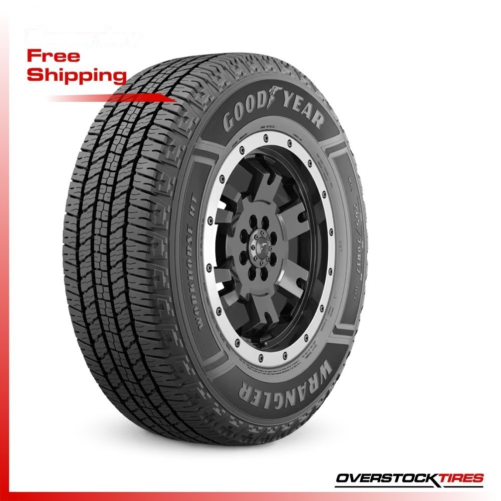 1 NEW LT245/70R17 Goodyear Wrangler Workhorse HT 119/116R Tire LT245 70 R17