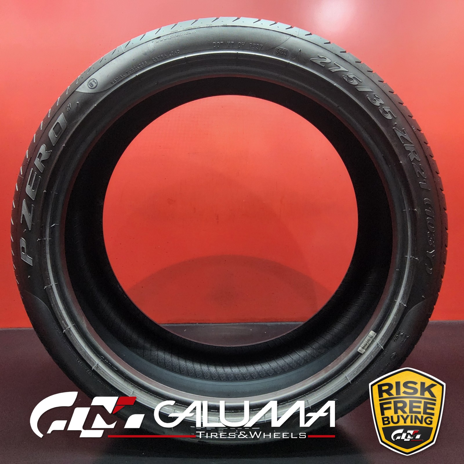 1 Tire Pirelli P Zero (B) XL 275/35ZR21 275/35/21 2753521 103Y #95522