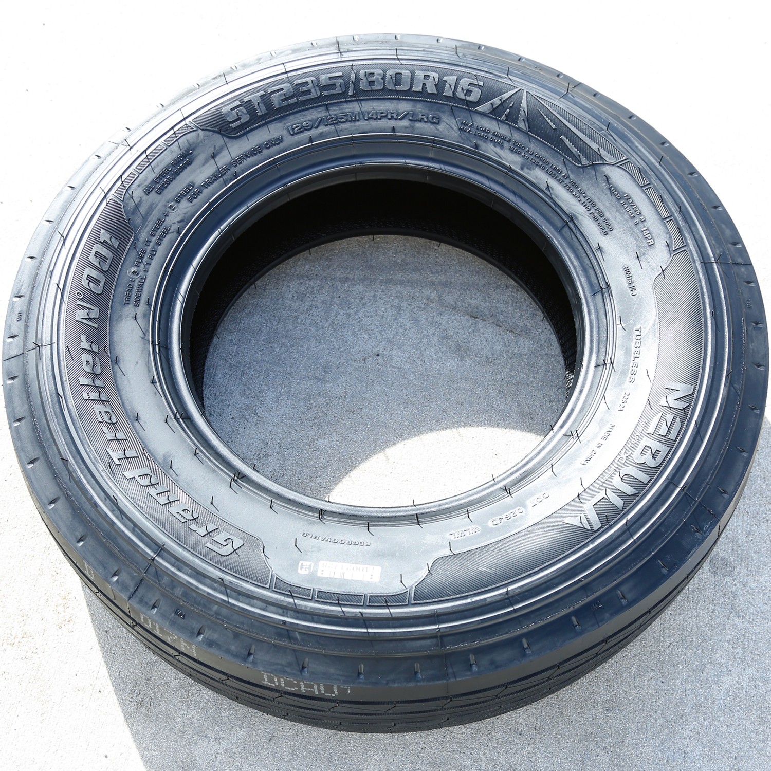 2 Tires Nebula Grand Trailer-N’ 001 All Steel ST 235/80R16 Load G 14 Ply Trailer