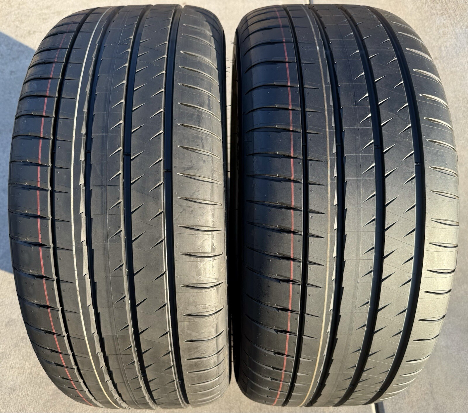 Set of FOUR BRAND NEW 275/45R20 Michelin Pilot Sport EV Noise Canceling Tires