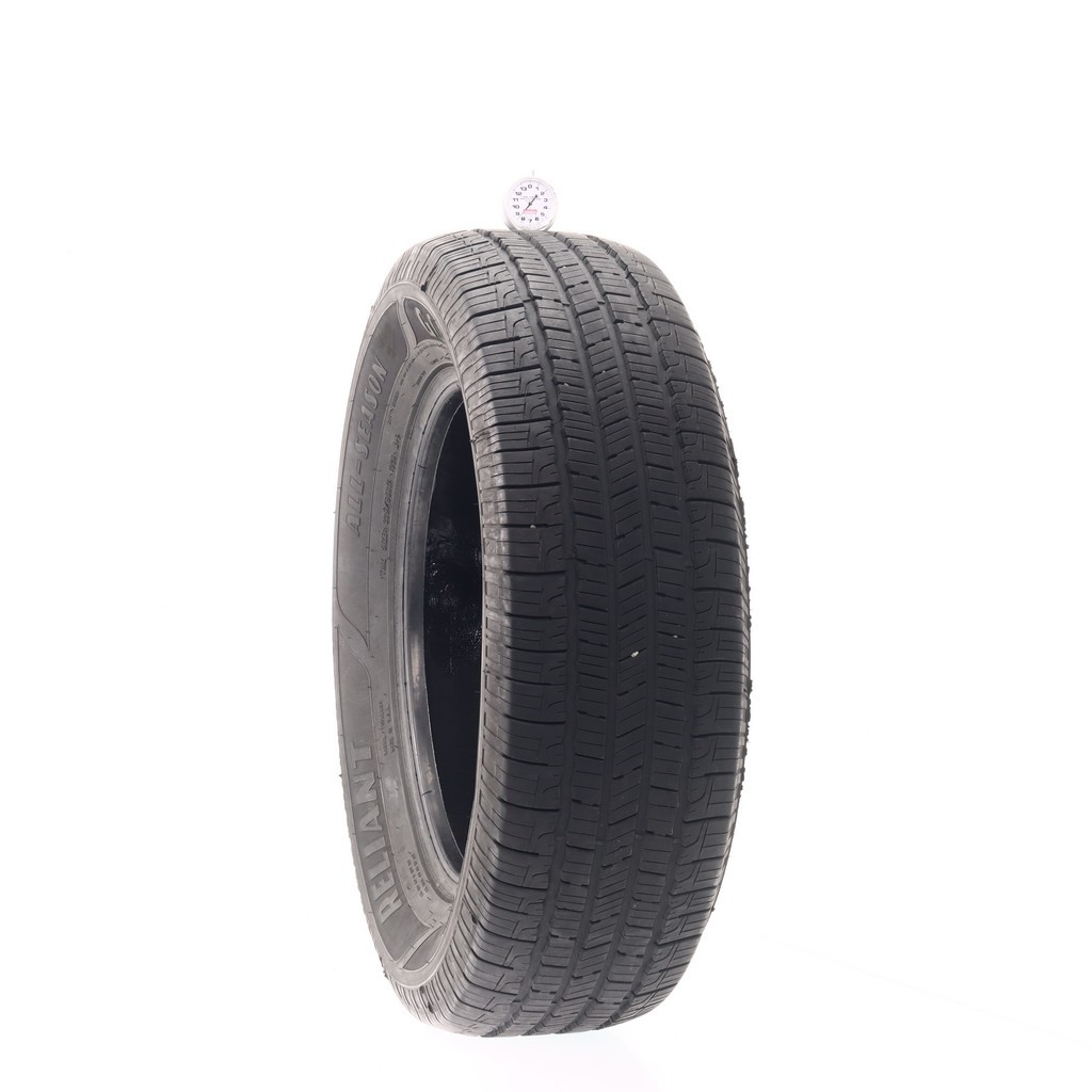 Set of (4) Used 225/65R17 Goodyear Reliant All-season 102H – 7-8.5/32 (16922)