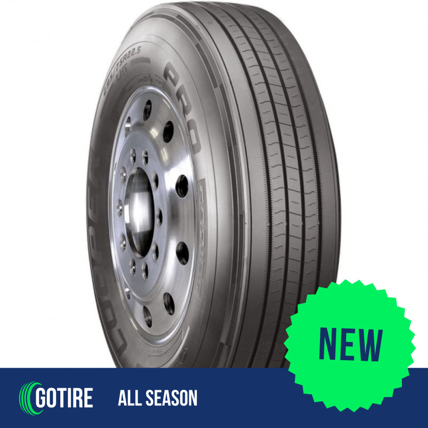 1 X New – 295/75R22.5 Cooper Pro Series LHT 144/141L