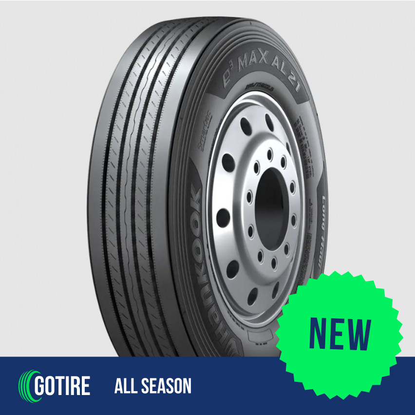 1 X New – 295/75R22.5 Hankook e3 Max AL21 144/141L