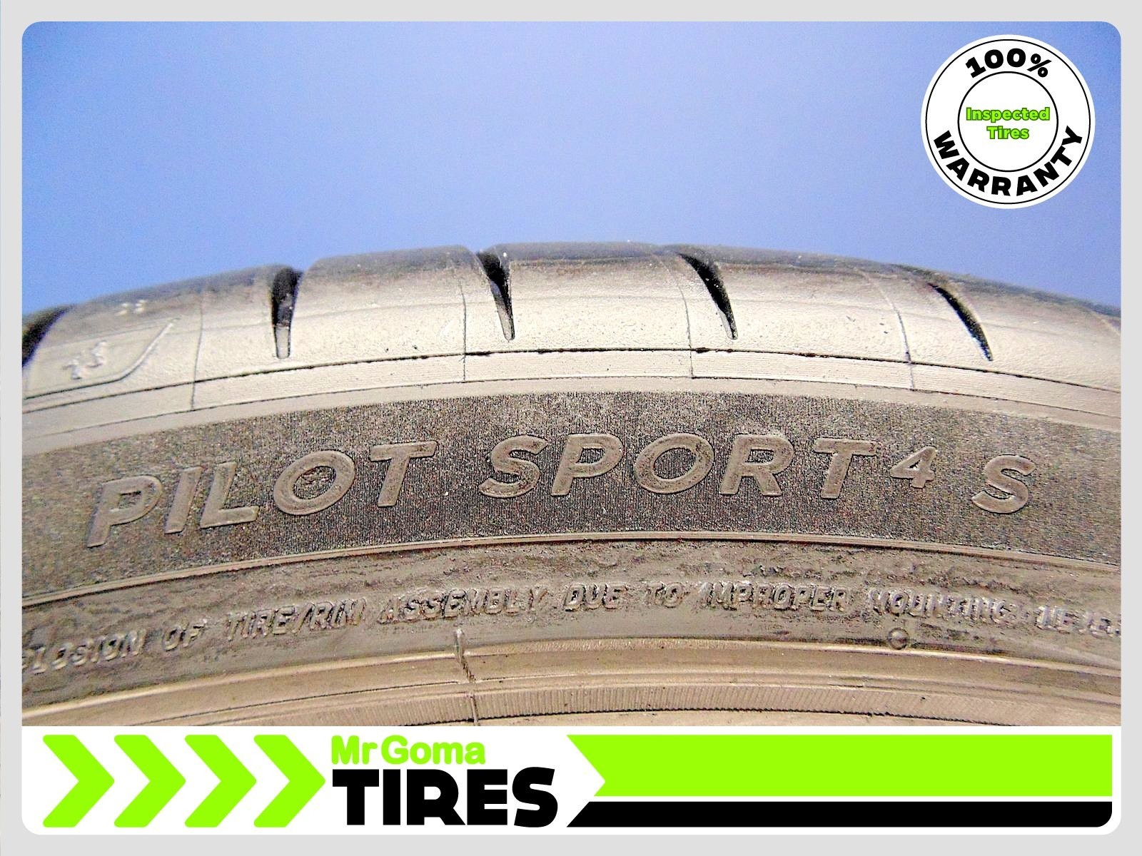 1 CONTINENTAL SPORTCONTACT 7 MO1 XL 265/40ZR21 USED TIRE 7.3/32 TRAED 2654021