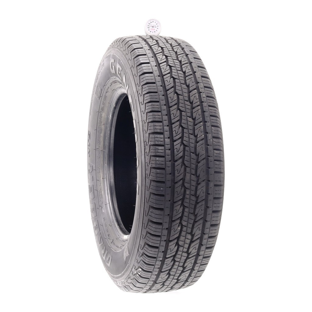 Set of (4) Used LT 225/75R16 General Grabber HTS 115/112S – 9.5-11/32