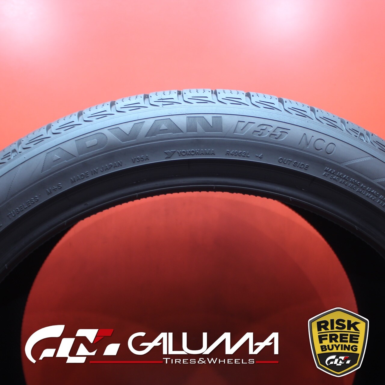 Set of 2 Tires Yokohama Advan V35 315/35R22 315/35/22 3153522 111V #79445