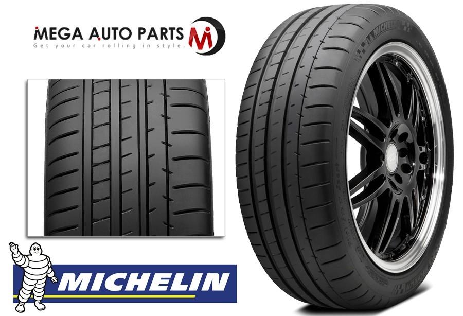 1 Michelin Pilot Super Sport 295/35R19 100Y Performance Tires 30K MILE Warranty