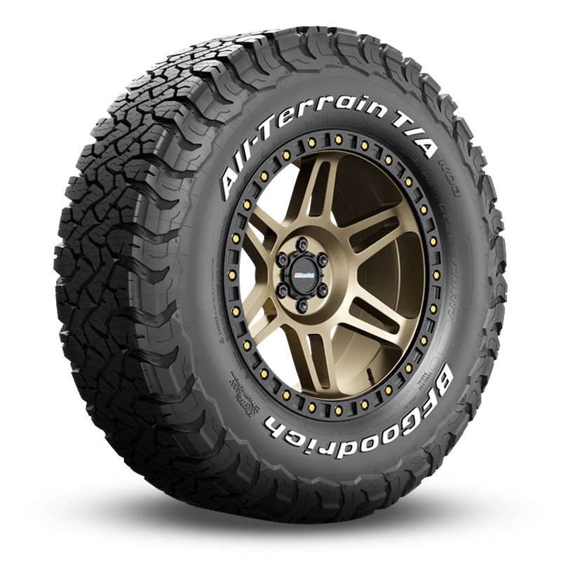1 BFGoodrich All Terrain T/A KO3 RWL 35×12.5×15 113Q 50K Mi Warranty 6 PLY