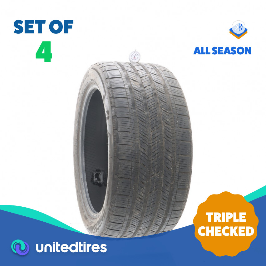 Set of (4) Used 315/40R21 Bridgestone Alenza Sport A/S ENLITEN 115V – 7-8/32