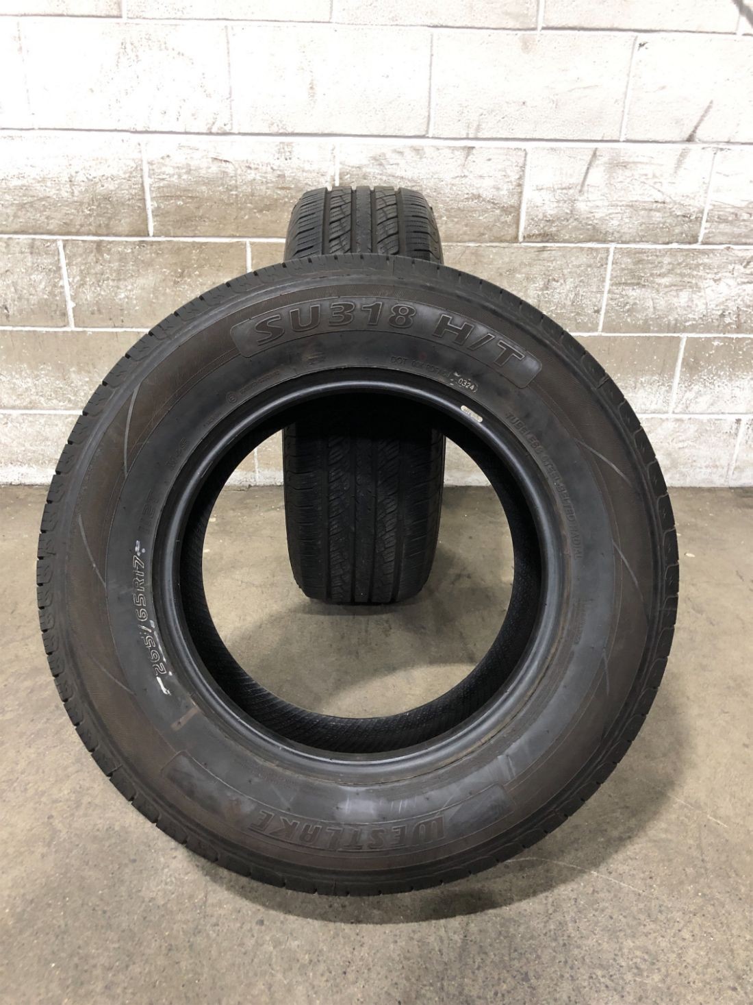 2x P265/65R17 West Lake SU 318 H/T 9/32 112 T Used Tires 2656517