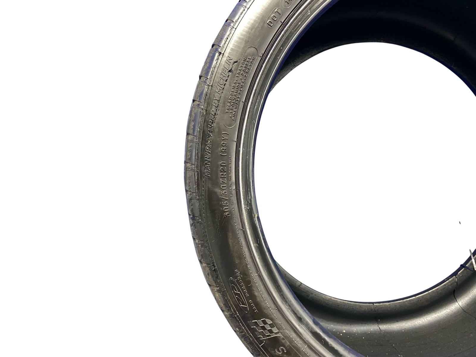 305/30ZR20 MICHELIN PILOT SPORT 4S 4.5-6/32NDS DATECODE 1523 *UNEVEN TREAD WEAR*
