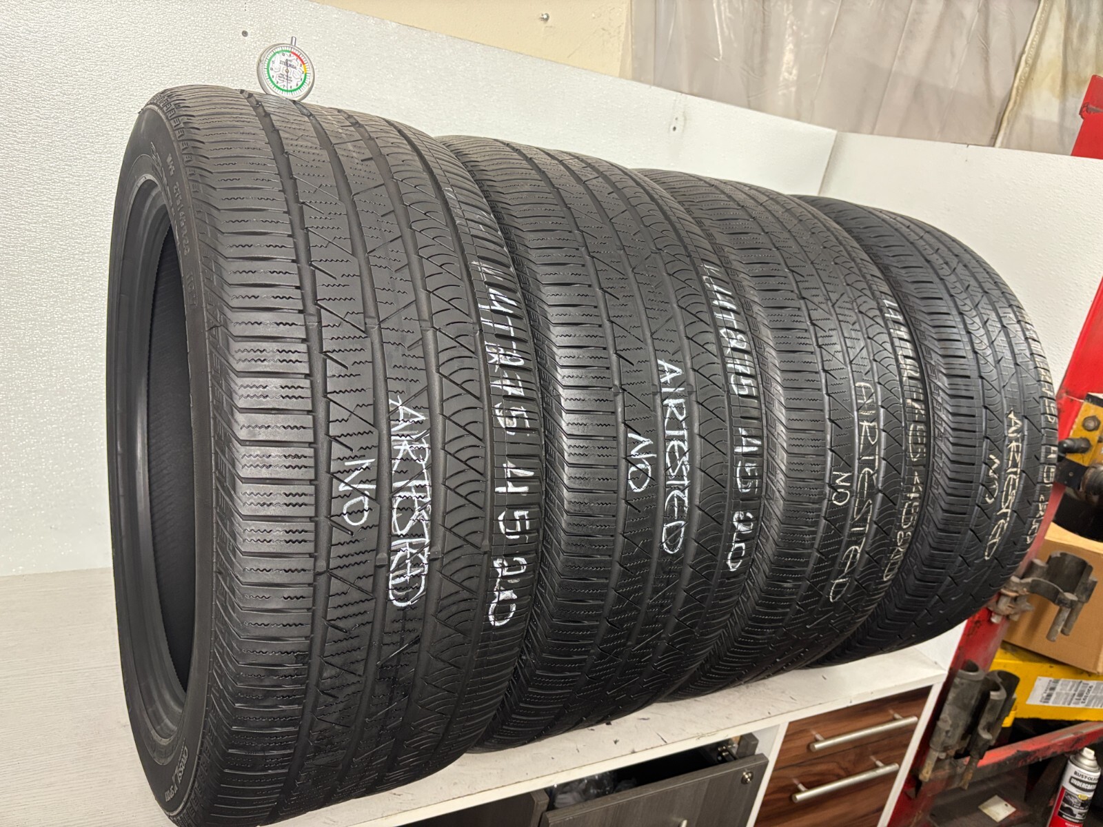 NO SHIPPING ONLY LOCAL PICK UP 4 Tires 275 45 20 Continental CrossContact Sport